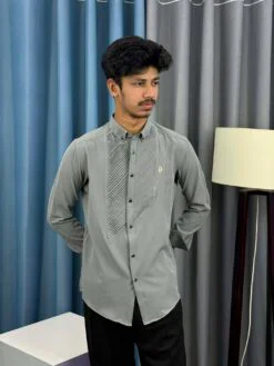 Tuxedo Shirt - Ash(TS-1)