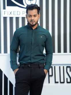 Alternative view of Tuxedo Shirt - Green(TS-5)