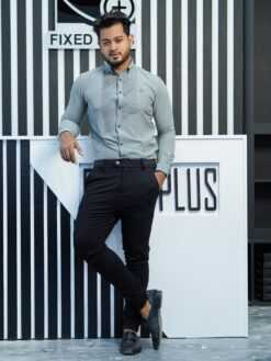 Alternative view of Tuxedo Shirt - Ash(TS-1)