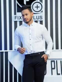 Tuxedo Shirt - White(TS-2)