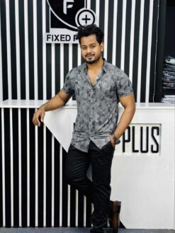 Alternative view of CK Chinese Half Shirt 123