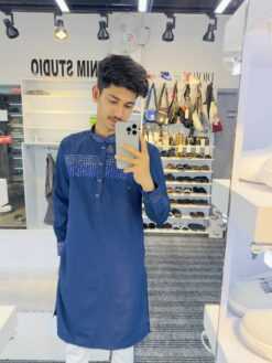 Alternative view of Embroidery Half Body Sequence (Navy) 1222