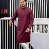 Formal Panjabi Deep Maroon (FP-11)