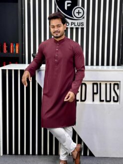 Formal Panjabi Deep Maroon (FP-11)