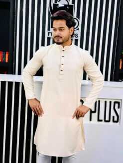 Alternative view of Formal Panjabi Cream (FP-4)