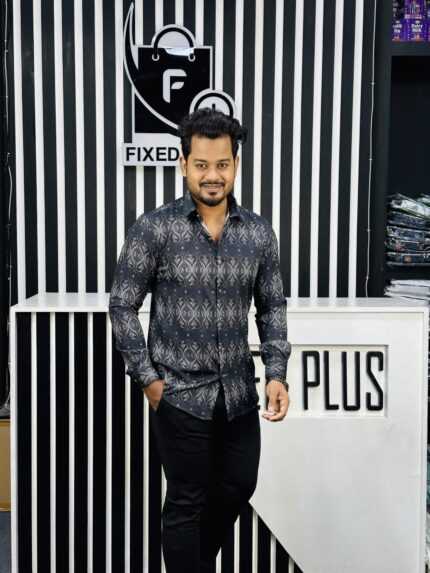 Alternative view of Magnate 3D Printed Shirt 242