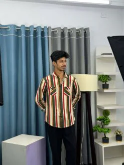 Alternative view of Lyckra Full Sleeve Print Shirt 249