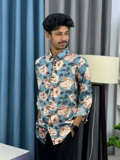 Alternative view of Royal Silk Shirt 243