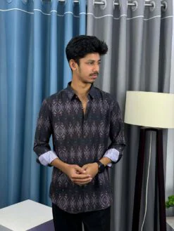 Alternative view of Magnate 3D Printed Shirt 240