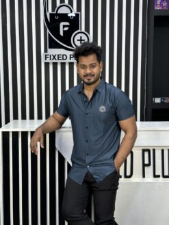 Alternative view of Chinese Half Shirt 129