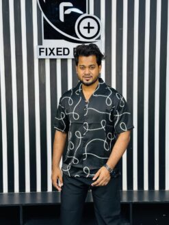 V-Cut Drop Shoulder Shirt 00152