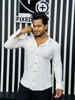 Alternative view of Chinese High Spandex Casual Shirt (CHSCS-22)