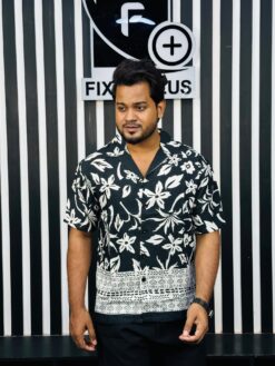 V-Cut Drop Shoulder Shirt 00161