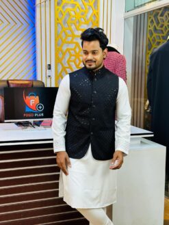 Party wear  Sequence"Koty" (Black 2) (PSK-5)