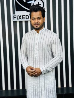 Alternative view of Dhoty Cotton Punjabi Loop Design (DCP-8)