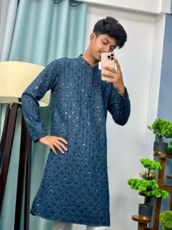 Sequence Panjabi Dusty  Blue (SP-13)