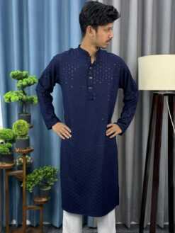 Alternative view of Sequence Panjabi Navy Blue (SP-11)
