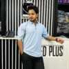 Drop Shoulder Polo Sky 001103