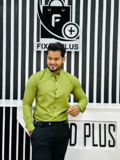 Alternative view of Formal Shirt Round Button- F1