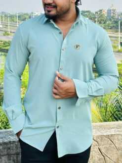 𝗦𝘁𝗼𝗻𝗲 𝗪𝗼𝗿𝗸 𝗙𝘂𝗹𝗹 𝗦𝗹𝗲𝗲𝘃𝗲 𝗦𝗵𝗶𝗿𝘁 ( Light Olive )(SWFS-1)