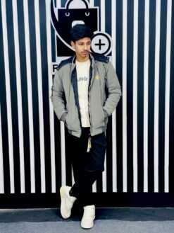 Alternative view of Men's 3-Layer Jacket with Hoodie (JKT-5)