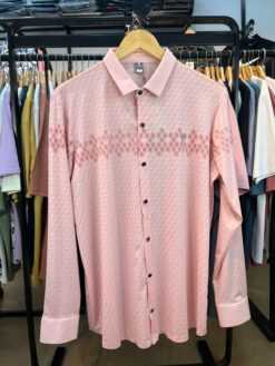 Chinese High Spandex Shirt (B-Pink) (CHSS-34)