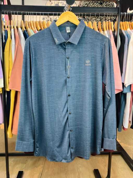 Chinese High Spandex Shirt  38