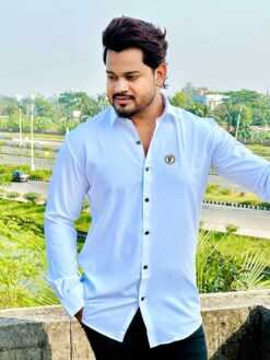 𝗦𝘁𝗼𝗻𝗲 𝗪𝗼𝗿𝗸 𝗙𝘂𝗹𝗹 𝗦𝗹𝗲𝗲𝘃𝗲 𝗦𝗵𝗶𝗿𝘁 (White)(SWFS-4)