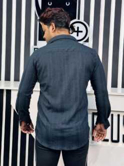 Alternative view of Chinese Spandex Shirt (Black)(CSS-32)