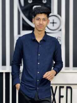 Chinese High Spandex Casual Shirt (CHSCS-26)