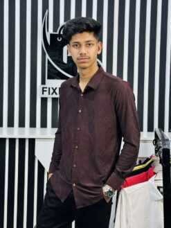 Chinese High Spandex Casual Shirt (CHSCS-27)