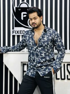 China Bamboo Print Shirt (CBPS-271)