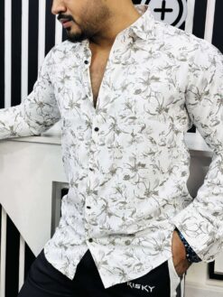 Alternative view of China Bamboo Print Shirt (CBPS-270)