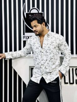 China Bamboo Print Shirt (CBPS-270)