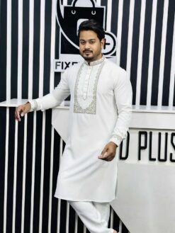 Embroidery Mabruk luxury Panjabi (EML-101)