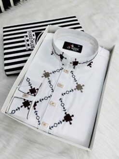 Embroidery Amber Panjabi (EAP-102)