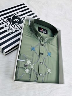 Alternative view of Embroidery Amber Panjabi (EAP-103)