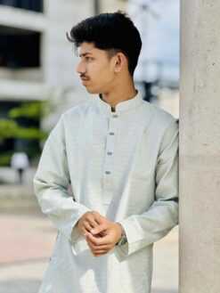 Alternative view of New Double Pasting Crocked Panjabi (DPCP-108)