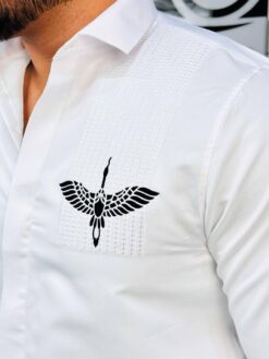 Alternative view of Flirt Party Shirt White (FPS-1)