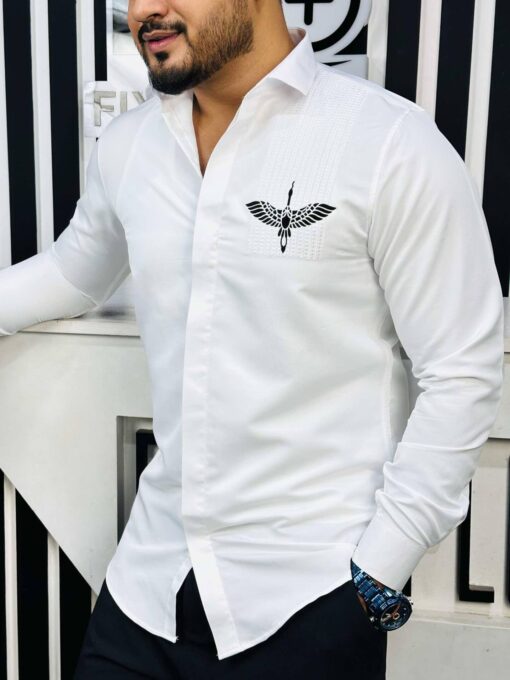 Flirt Party Shirt White (FPSW-01)