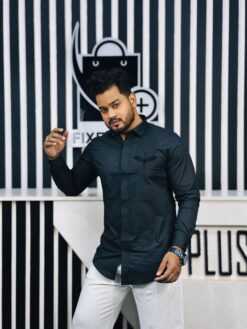 Flirt Party Shirt Jet Black (FPS-2)