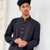 Jawad Luxury Panjabi Black (JLP-2)
