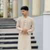 Cut Work Classic Panjabi Light Beige (CWCP-1)