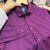 Popcorn Textured Ambush Shirt Rich Purple (PTAS-1) - Image 3
