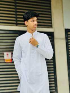 Alternative view of Jawad Luxury Panjabi White (JLP-3)