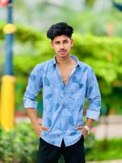 Alternative view of Printed Formal Shirt (PFS-4)