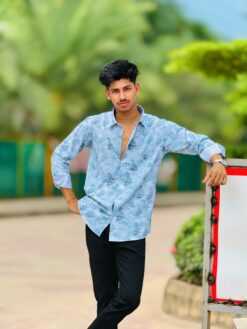 Alternative view of Printed Formal Shirt (PFS-11)