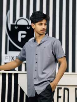 Alternative view of Chinese Half Shirt (CSS-135)