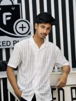 Breeze Lace Drop-Shoulder Shirt (BLDSS-2)