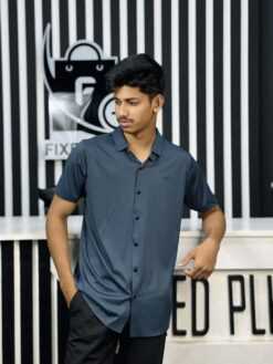 Alternative view of Chinese Half Shirt (CSS-136)